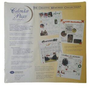 The Creative Memories Collection Calendar Pages